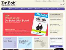 Tablet Screenshot of druglessdoctor.com